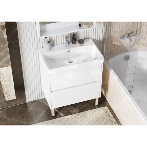 Тумба подвесная Aquaton Сканди 682x427x591 белый (1.A251.8.01S.D01.0) Тумба подвесная Aquaton Сканди 682x427x591 белый (1.A251.8.01S.D01.0)