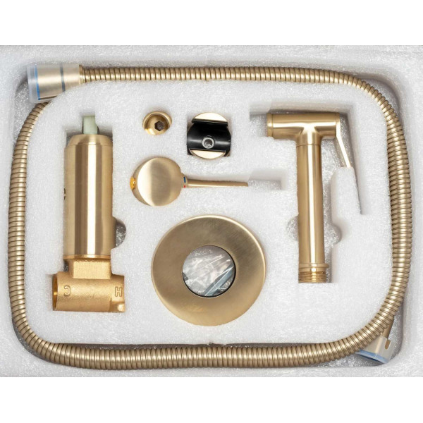 Смеситель для биде REA Loop Gold mat (REA-B6311) Смеситель для биде REA Loop Gold mat (REA-B6311)