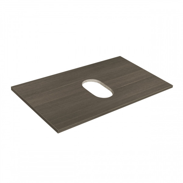 Столешница Roca The Gap 789x456x16 темно-коричневая (A857419402)