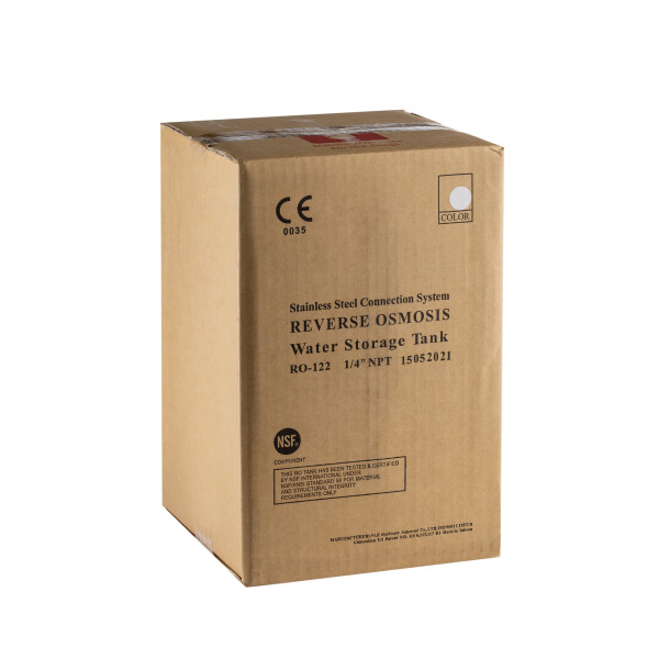 Накопительный бак (металл) для систем обратного осмоса 1/4",12 л, 4'' NPT (кран в комплектe) (25380) Накопительный бак (металл) для систем обратного осмоса 1/4",12 л, 4'' NPT (кран в комплектe) (25380)