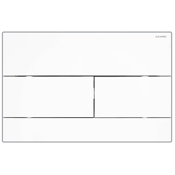 Клавиша смывная Azario белый глянцевый (AZ-013.01)