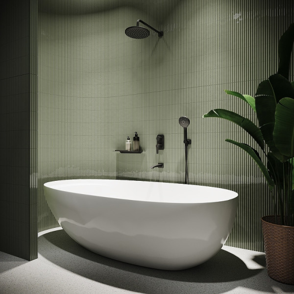 Душевая система Iddis Ray встраиваемая черная (RAYBL00i68)