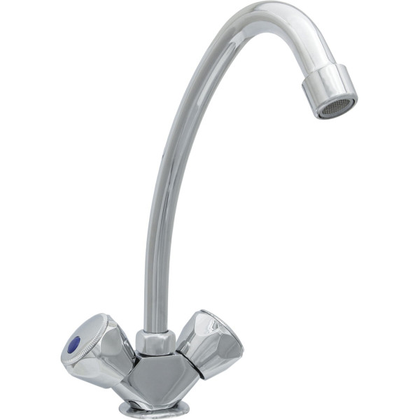 Смеситель для раковины ЦС-СМ хром (СМ506518)