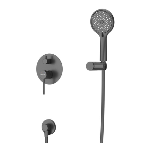 Душевая система Cezares Relax черный матовый (RELAX-DSET-NOP)