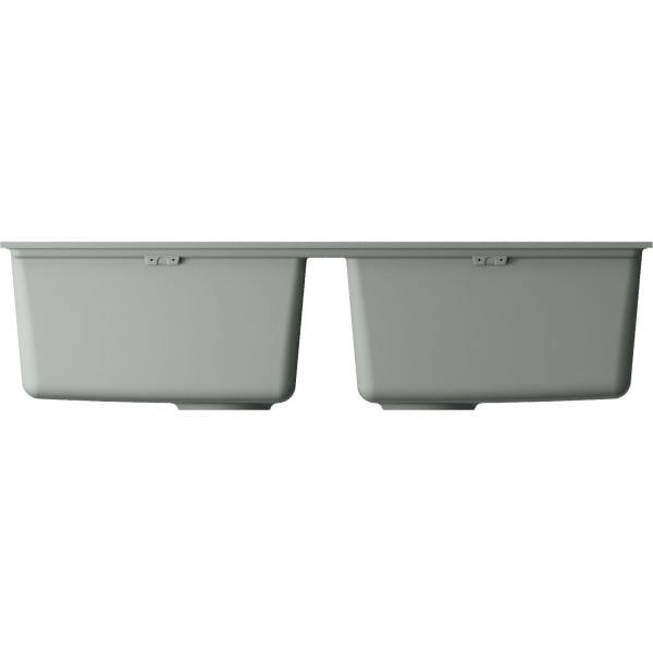 Мойка для кухни врезная Omoikiri Kitagawa 83-2-U-WG Artceramic/wind green (4993253) Мойка для кухни врезная Omoikiri Kitagawa 83-2-U-WG Artceramic/wind green (4993253)