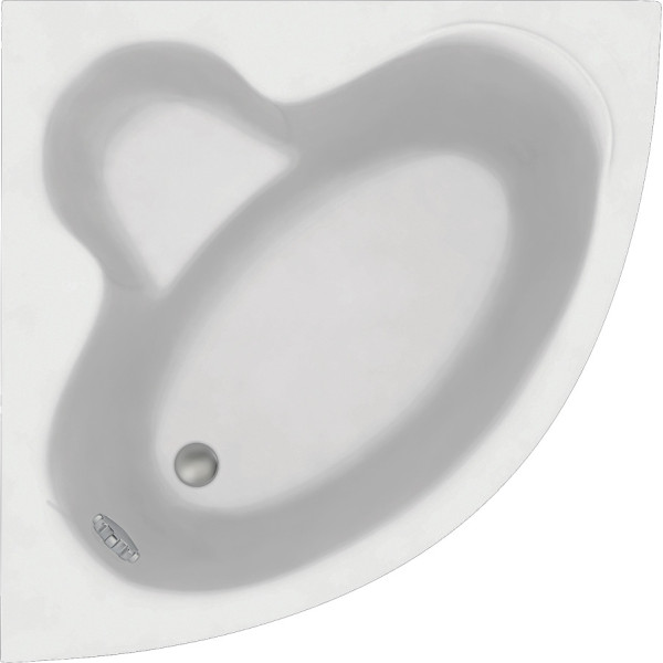 Ванна акриловая C-Bath Aurora 120x120 белая (CBS001001)