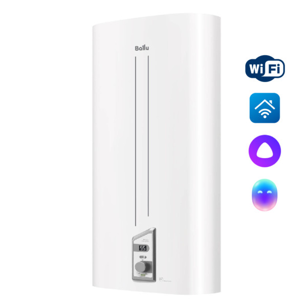 Водонагреватель накопительный Ballu BWH/S 50 Smart WiFi DRY+ универсальный монтаж (BWH/S 50 Smart WiFi DRY+) Водонагреватель накопительный Ballu BWH/S 50 Smart WiFi DRY+ универсальный монтаж (BWH/S 50 Smart WiFi DRY+)