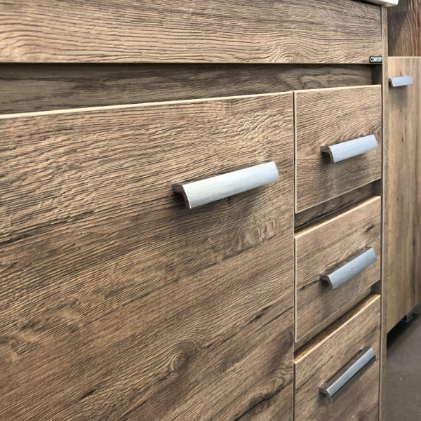 Зеркало Comforty Асти 400x220x700 дуб дымчатый (00-00001468)