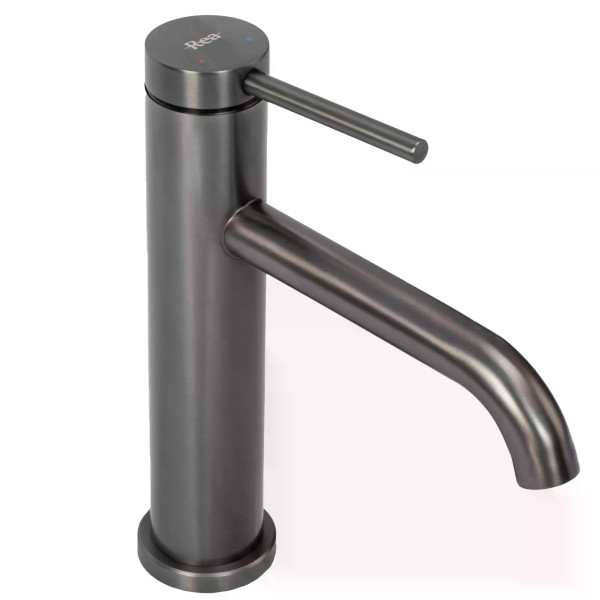 Смеситель для раковины Rea Clif оружейная сталь (REA-B5322) Смеситель для раковины Rea Clif оружейная сталь (REA-B5322)