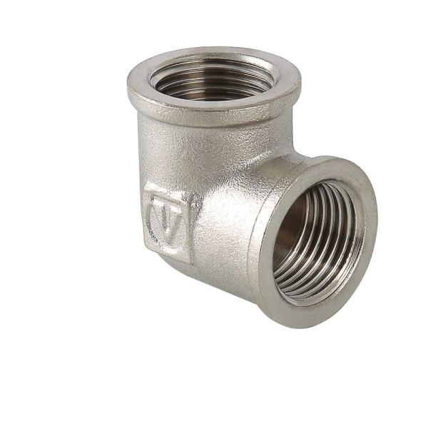 Угольник 1 1/4" ВВ Valtec (никель) (VTr.090.N.0007) Угольник 1 1/4" ВВ Valtec (никель) (VTr.090.N.0007)