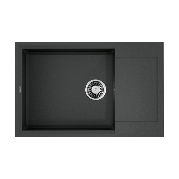 Мойка для кухни врезная Omoikiri Sakaime 78-LB-PL Tetogranit/платина (4993907) Мойка для кухни врезная Omoikiri Sakaime 78-LB-PL Tetogranit/платина (4993907)