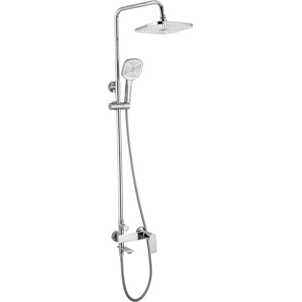 Душевая система с изливом Rea Storm Chrom (REA-P4882)