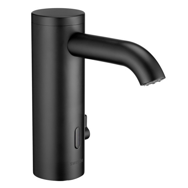 Смеситель для раковины Swedbe Europe 6010B сенсор с ручной регулировкой темп. воды черный (6010B)