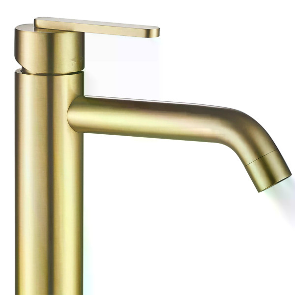 Смеситель для раковины Rea Ontario золото матовое (REA-B5509)