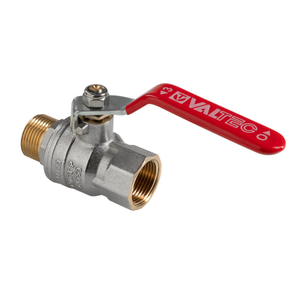 Кран 1/2" ВН шаровый Valtec ГОСТ (красная ручка) VT.415.N.04 Кран 1/2" ВН шаровый Valtec ГОСТ (красная ручка) VT.415.N.04