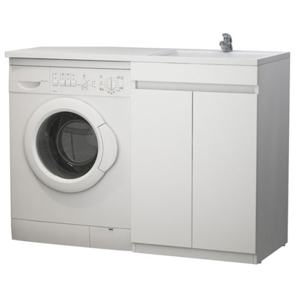 Тумба Melodia Модерн 580 (Даллас-1200) белый) 58x80 белая (MFR79604WT)