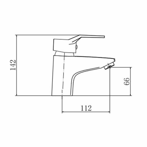 Смеситель для раковины Fashun хром (A1063)