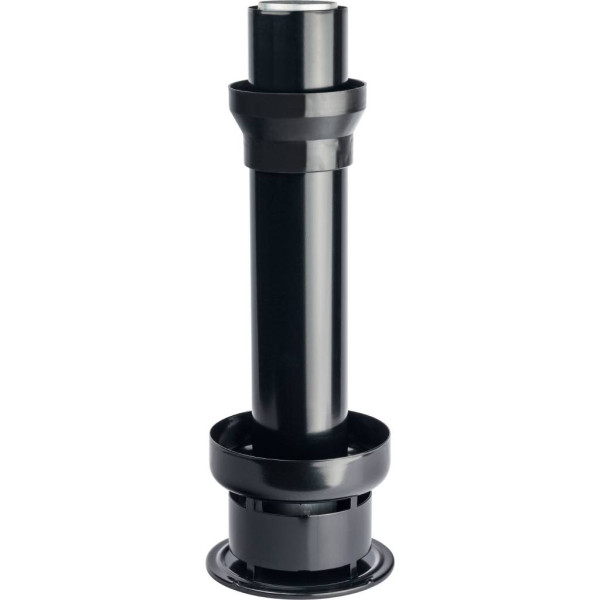 Элемент дымохода Stout DN80/100 комплект адаптер вертикальный утепленный, 584 мм, фин.уч-ок. (SCA-0080-800001)