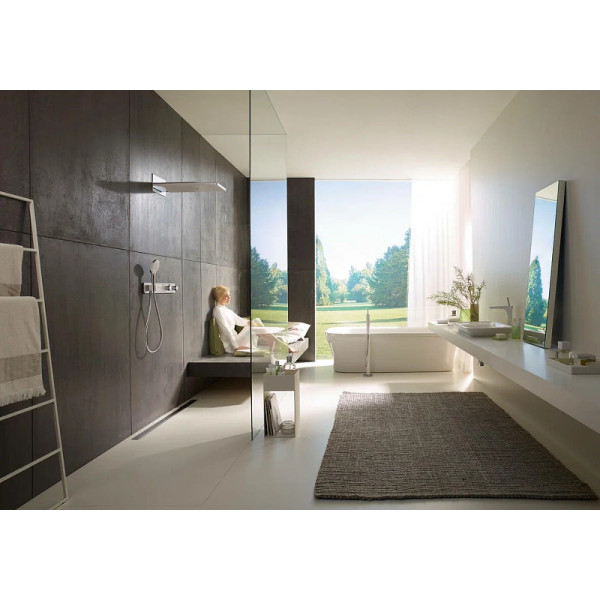 Смеситель для душа Hansgrohe RainSelect с термостатом хром (15357000) Смеситель для душа Hansgrohe RainSelect с термостатом хром (15357000)