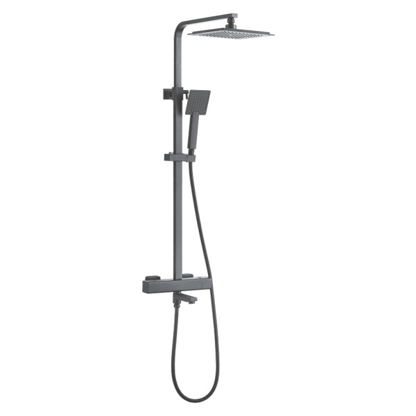 Душевая система Ledeme оружейная сталь (L2424D)
