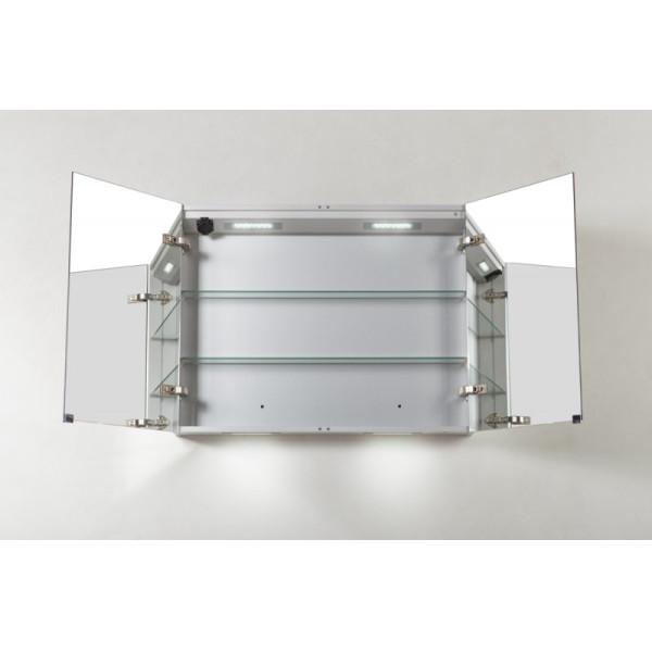 Шкаф зеркальный BelBagno SPC-2A-DL-BL 80x70 (SPC-2A-DL-BL-800) Шкаф зеркальный BelBagno SPC-2A-DL-BL 80x70 (SPC-2A-DL-BL-800)