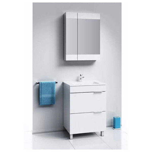 Тумба напольная Aqwella Brig 605x855x470 белая (Br.01.06/2/W)