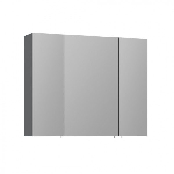 Шкаф зеркальный Orka Likya 810x160x660 антрацит матовый (3001088)