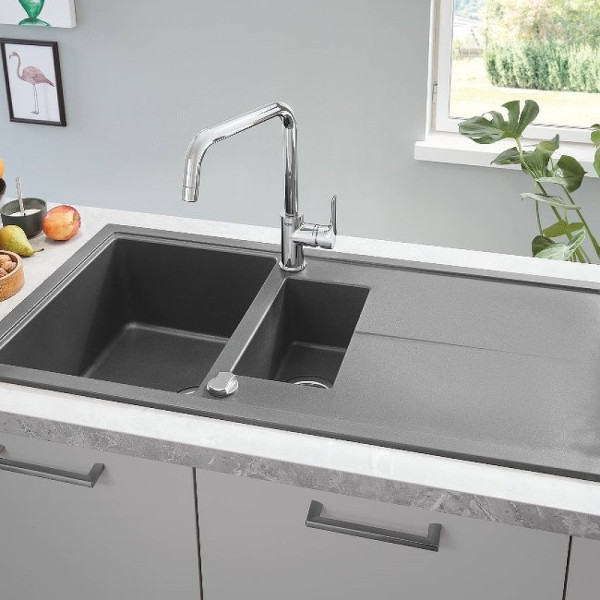 Смеситель для кухни Grohe Eurosmart хром (30567000)