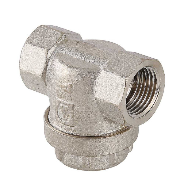 Фильтр прямой 3/4" ВВ 300 мкр. Valtec никель (VT.388.N.05) Фильтр прямой 3/4" ВВ 300 мкр. Valtec никель (VT.388.N.05)