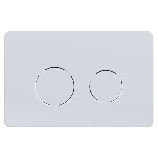 Клавиша смывная для инсталляции Azario двойная, круглая, цвет белый (AZ-8200-0085/AZ-P57-0130)