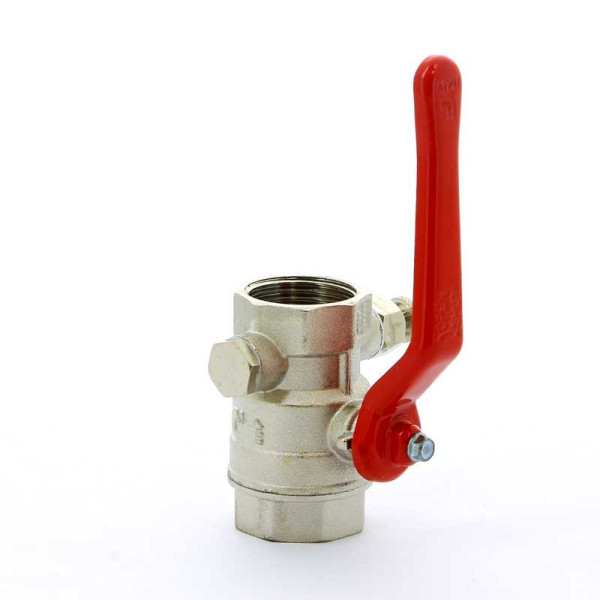 Кран Itap 1" ВВ шаровый (спускной клапан, красная ручка) (1150100) Кран Itap 1" ВВ шаровый (спускной клапан, красная ручка) (1150100)