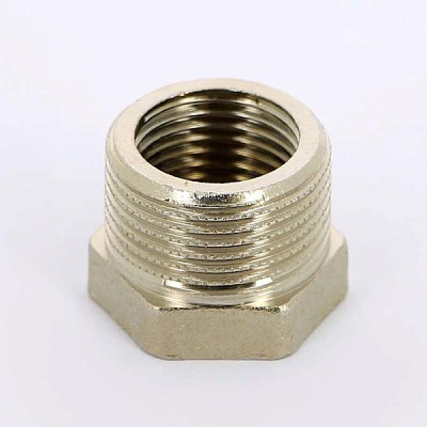 Футорка 3/4"х1/2" НВ никелированная Uni-Fitt (604N3200)