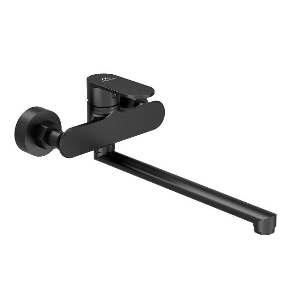 Смеситель для ванны и душа Fashun черный (A4685-7)