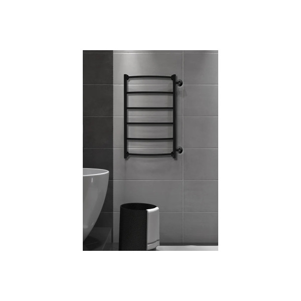 Полотенцесушитель водяной Indigo Arc 450x710 черный муар к-2 (LASW70-30BR-б/п-50) Полотенцесушитель водяной Indigo Arc 450x710 черный муар к-2 (LASW70-30BR-б/п-50)