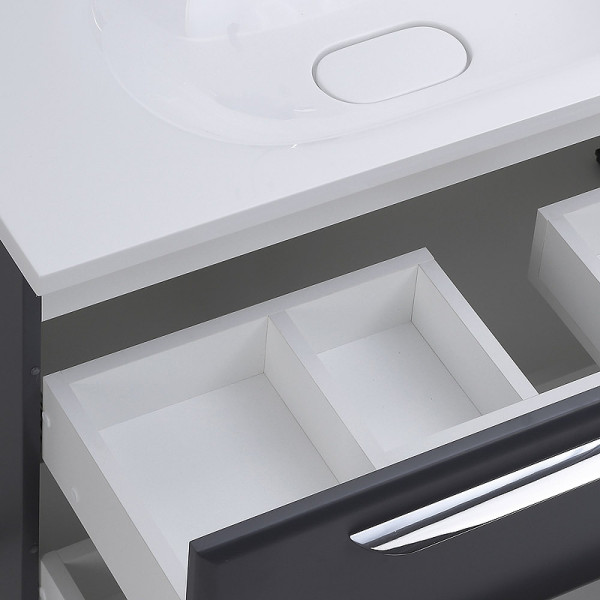 Тумба подвесная Cezares Eco 90x50 Grafito (ECO-90-2C-SO-GR-P)