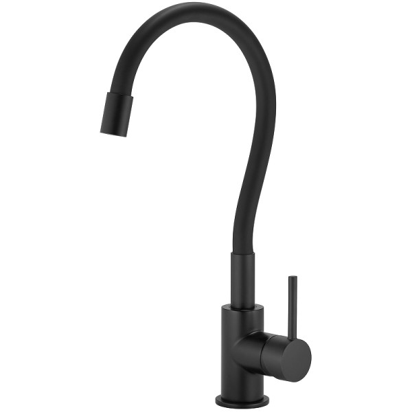 Смеситель для кухни Santek Тесио черный (WH5A44012N001)