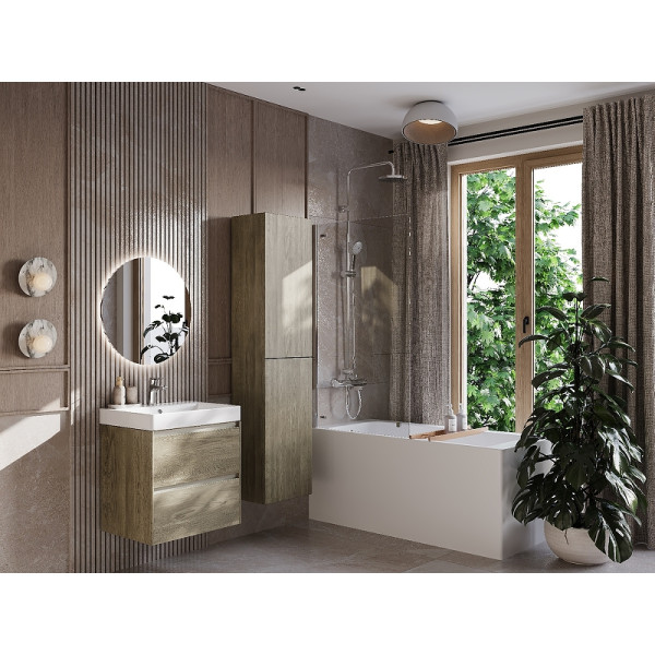 Пенал подвесной Roca Ona 40x30x175 темный вяз (857635511) Пенал подвесной Roca Ona 40x30x175 темный вяз (857635511)