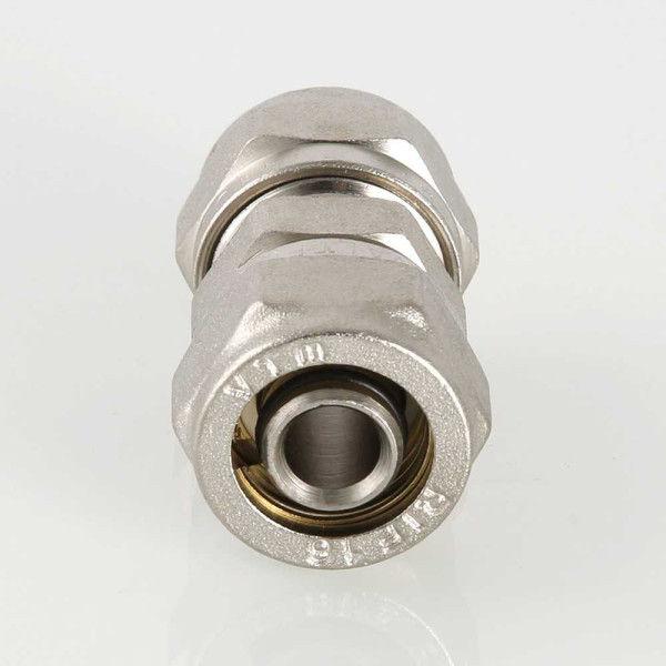 Соединение прямое 16*16 Valtec (обжим) (VTm.303.N.001616)