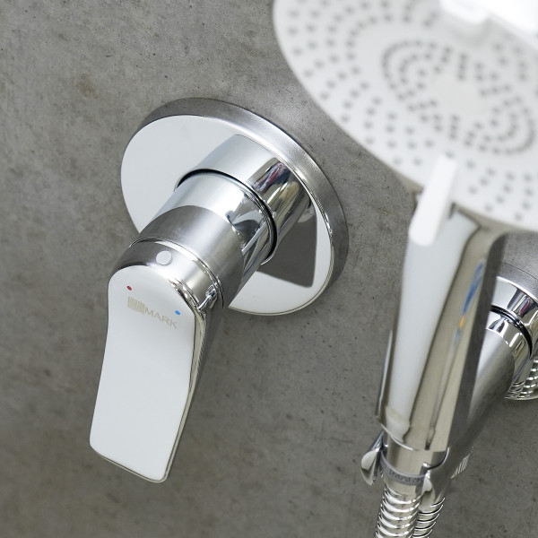 Смеситель для душа Lemark Ortus встраиваемый хром (LM11335C)