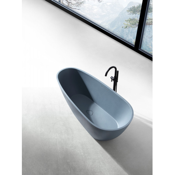 Ванна из искусственного камня Abber Dortmund 170x75 серая матовая (AM9911G) Ванна из искусственного камня Abber Dortmund 170x75 серая матовая (AM9911G)