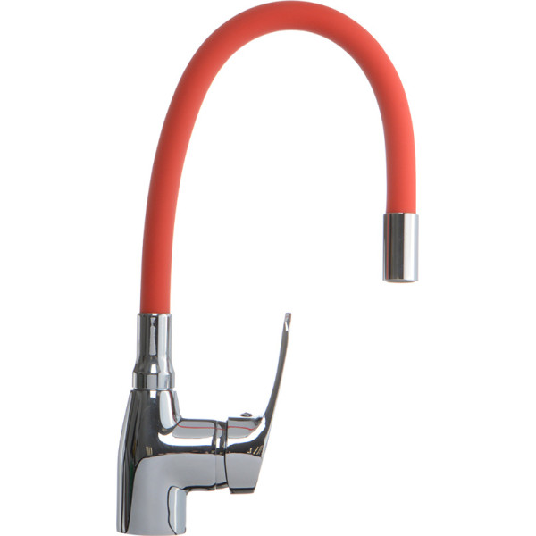 Смеситель для кухни Melodia Ostessa (MDV 40615Red)