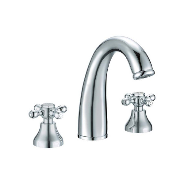 Смеситель для раковины на 3 отверстия Boheme Tradizionale Cromo хром (277) Смеситель для раковины на 3 отверстия Boheme Tradizionale Cromo хром (277)