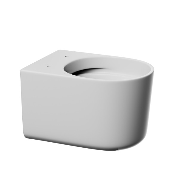 Унитаз подвесной Abber Ultra с ультратонким ободком белый (AC1302)