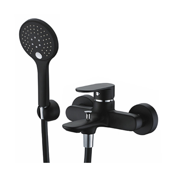 Смеситель для ванны и душа WasserKRAFT Elbe 7401 с коротким изливом