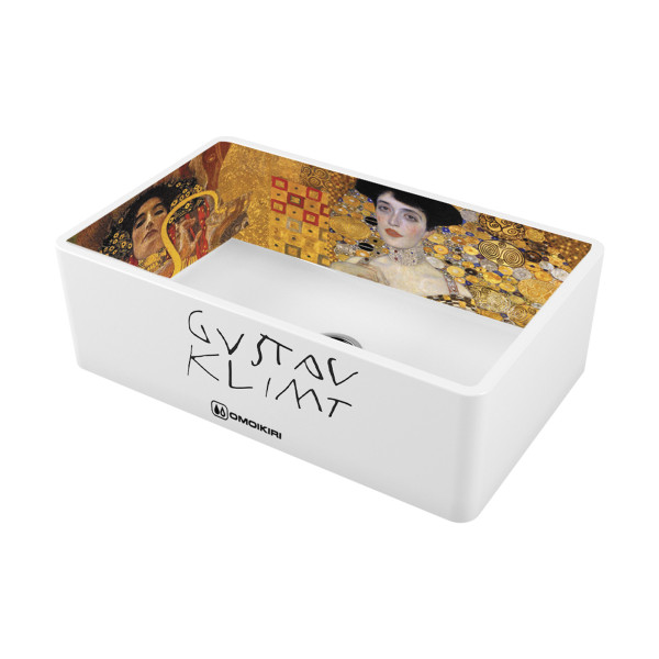 Мойка для кухни врезная Omoikiri Mikura 76-Klimt Natceramic/белый (4993022) Мойка для кухни врезная Omoikiri Mikura 76-Klimt Natceramic/белый (4993022)