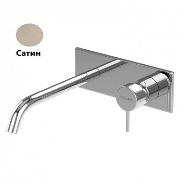 Смеситель для раковины встраиваемый Cezares Leaf satinox (LEAF-BLI1-L-ST) Смеситель для раковины встраиваемый Cezares Leaf satinox (LEAF-BLI1-L-ST)