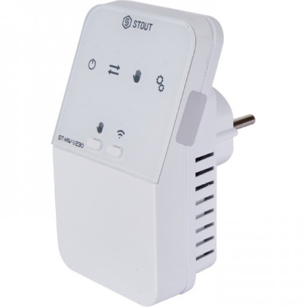 Модуль исполнительный беспроводной электрический Stout MW-1 230 (STE-0101-100230)