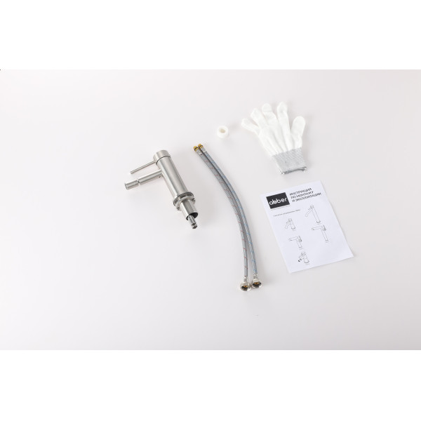 Смеситель для биде Abber Wasser Kreis 316 сталь брашированная (AF8124BST) Смеситель для биде Abber Wasser Kreis 316 сталь брашированная (AF8124BST)