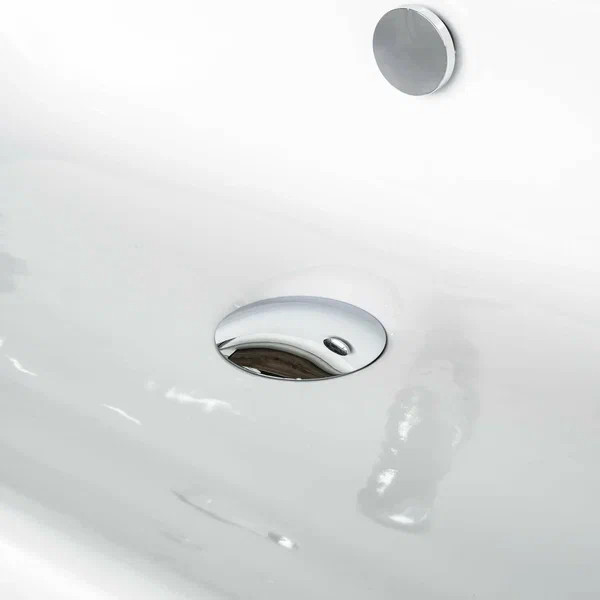 Донный клапан Comforty хром с переливом (CF3GD0037)