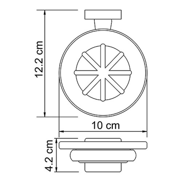 Мыльница WasserKRAFT Lippe (K-6529)